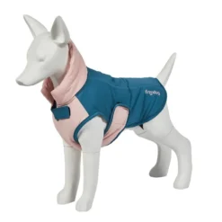 Abrigo Impermeable Urban Blizzard Azul-Rosa Perro Pequeño