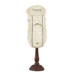 Abrigo Impermeable WinterHug Beige Perro Pequeño