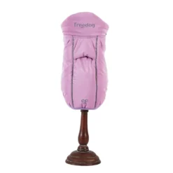 Abrigo Impermeable WinterHug Morado Perro Mediano