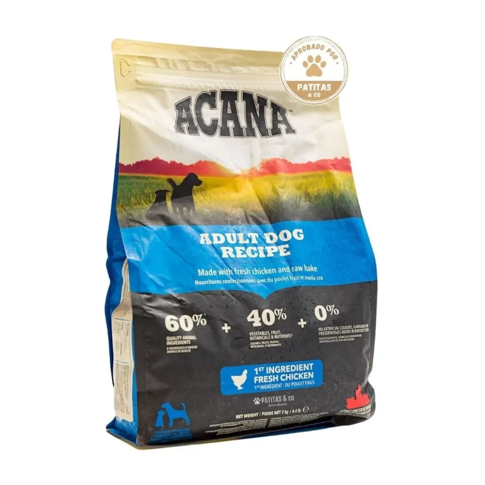 Acana Adult Dog Pienso Natural de Pollo para Perros