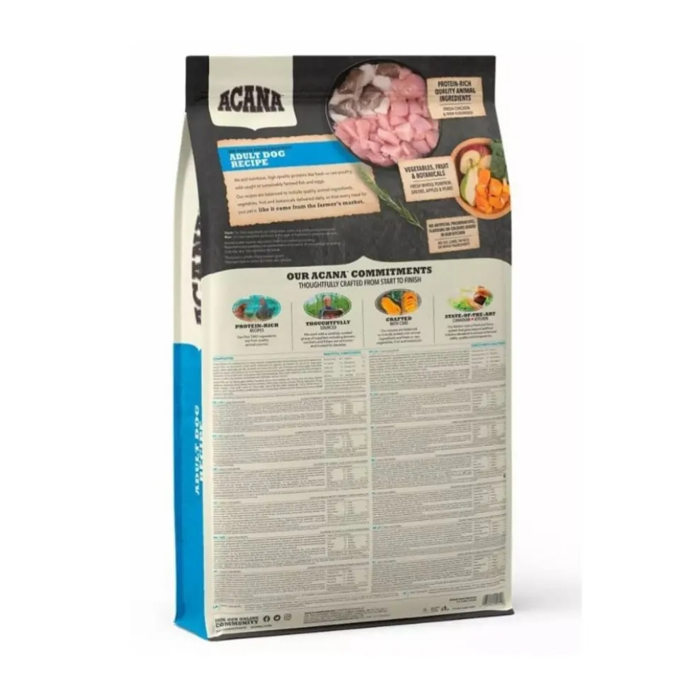 Acana Adult Dog Pienso Natural de Pollo para Perros