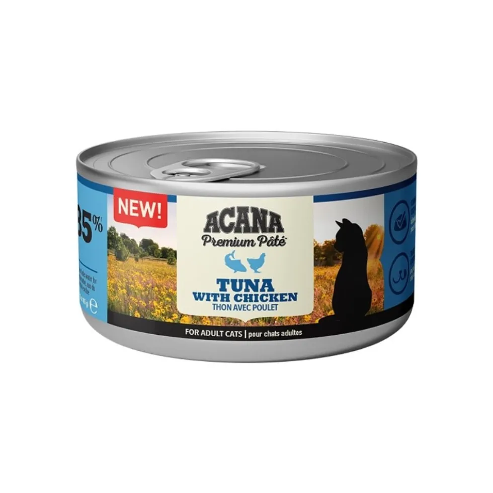 Acana Comida Húmeda con Atún y Pollo para Gato