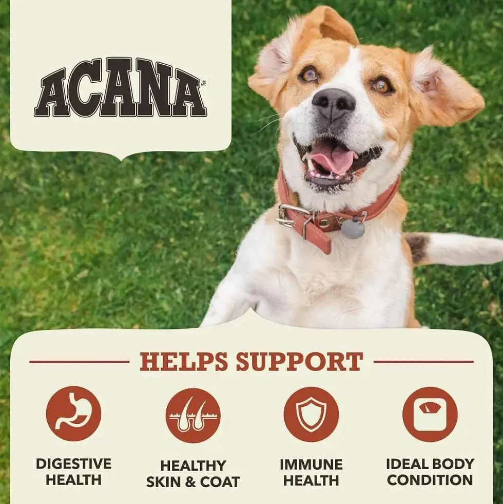 Acana Singles Pienso de Ternera con Calabaza para Perro