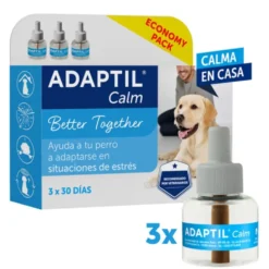 Adaptil Calm Antiestrés 3 Recambios 3x48 ml Perro