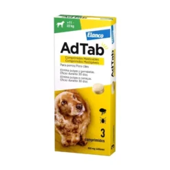 AdTab Comprimido Masticable Antiparasitario para Perros 11-22 kg (3 uds)