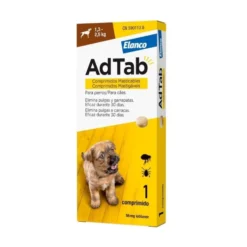 AdTab Comprimido Masticable Antiparasitario para Perros 1,3-2,5 kg