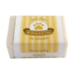Alonso de la Torre Jabón Natural con Caléndula para Perros y Gatos