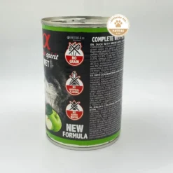 Alpha Spirit Lata Pato con Manzana Verde para Perro