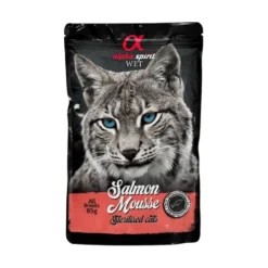 Alpha Spirit Mousse de Salmón para Gatos Esterilizados