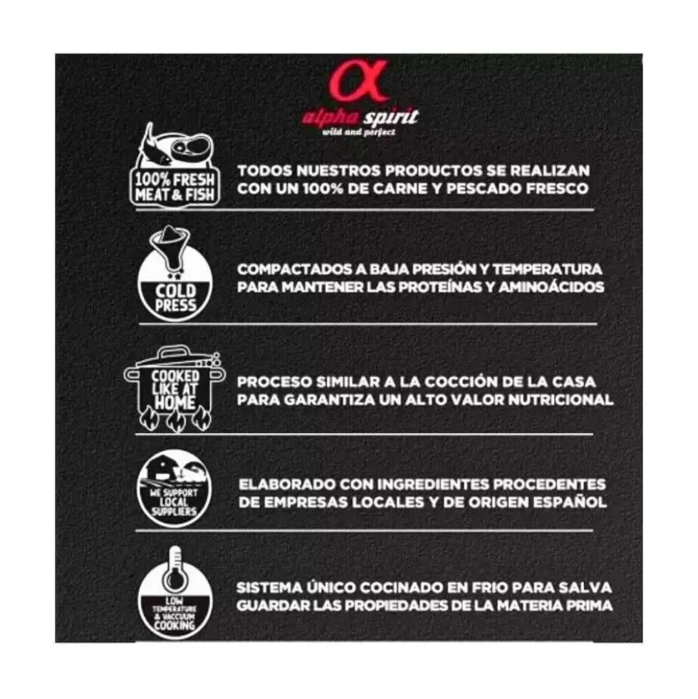 Alpha Spirit Ristra Sabor a Pollo (16 barritas) para Perros