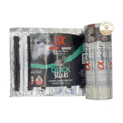 Alpha Spirit Snack Ristra de Pato (16 barritas) para Perros