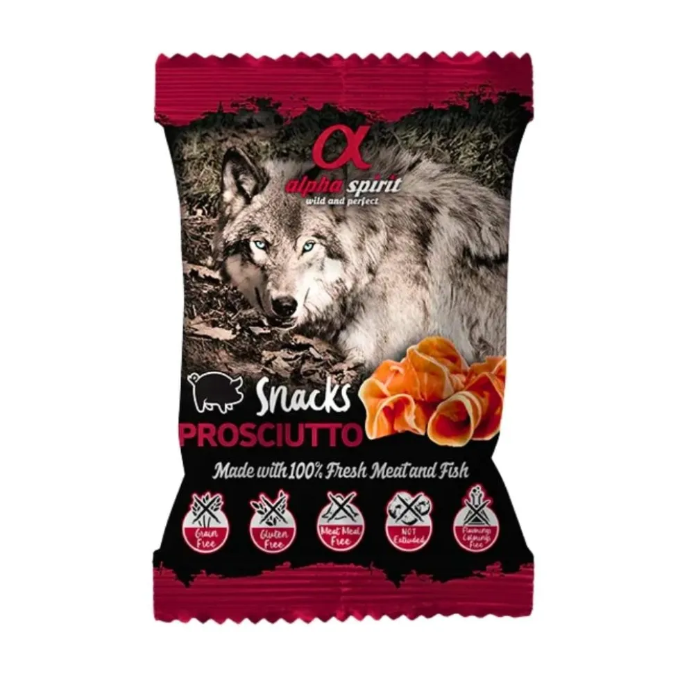 Alpha Spirit Snacks de Jamón para Perro