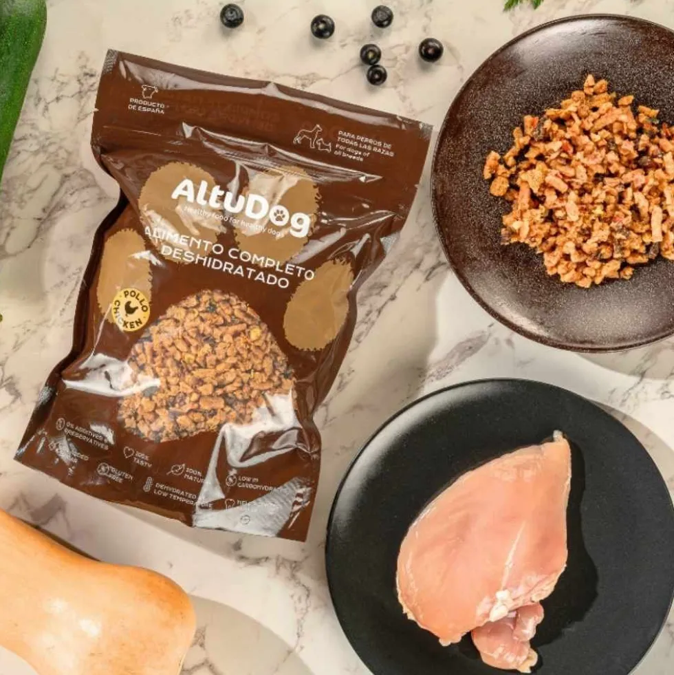 AltuDog Menú Deshidratado de Pollo para Perros y Gatos
