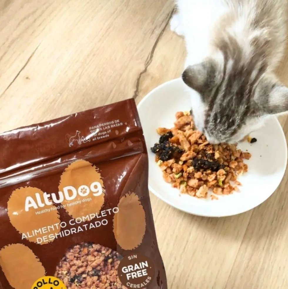AltuDog Menú Deshidratado de Pollo para Perros y Gatos