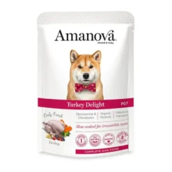 Amanova Alimento Humedo Delight Adult Pavo Fresco para Perro