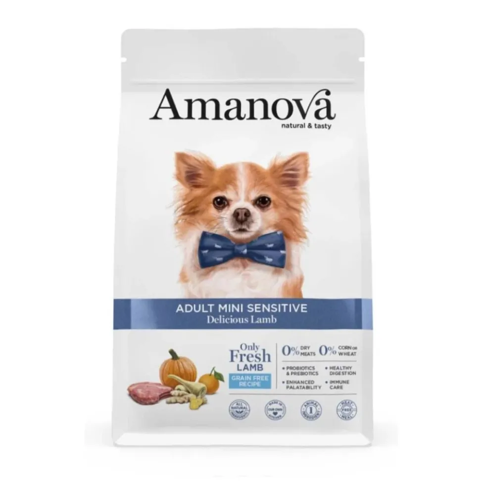 Amanova Pienso Adult Mini Sensitive Cordero para Perros Pequeños