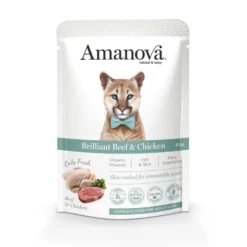 Amanova Sobre de Ternera y Pollo para Gato