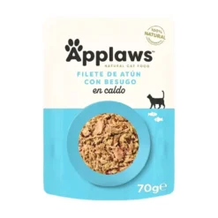 Applaws Sobre Filete de Atún con Besugo en Caldo para Gato