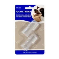 Artero Dedales Limpia Dientes de Silicona para Perros y Gatos