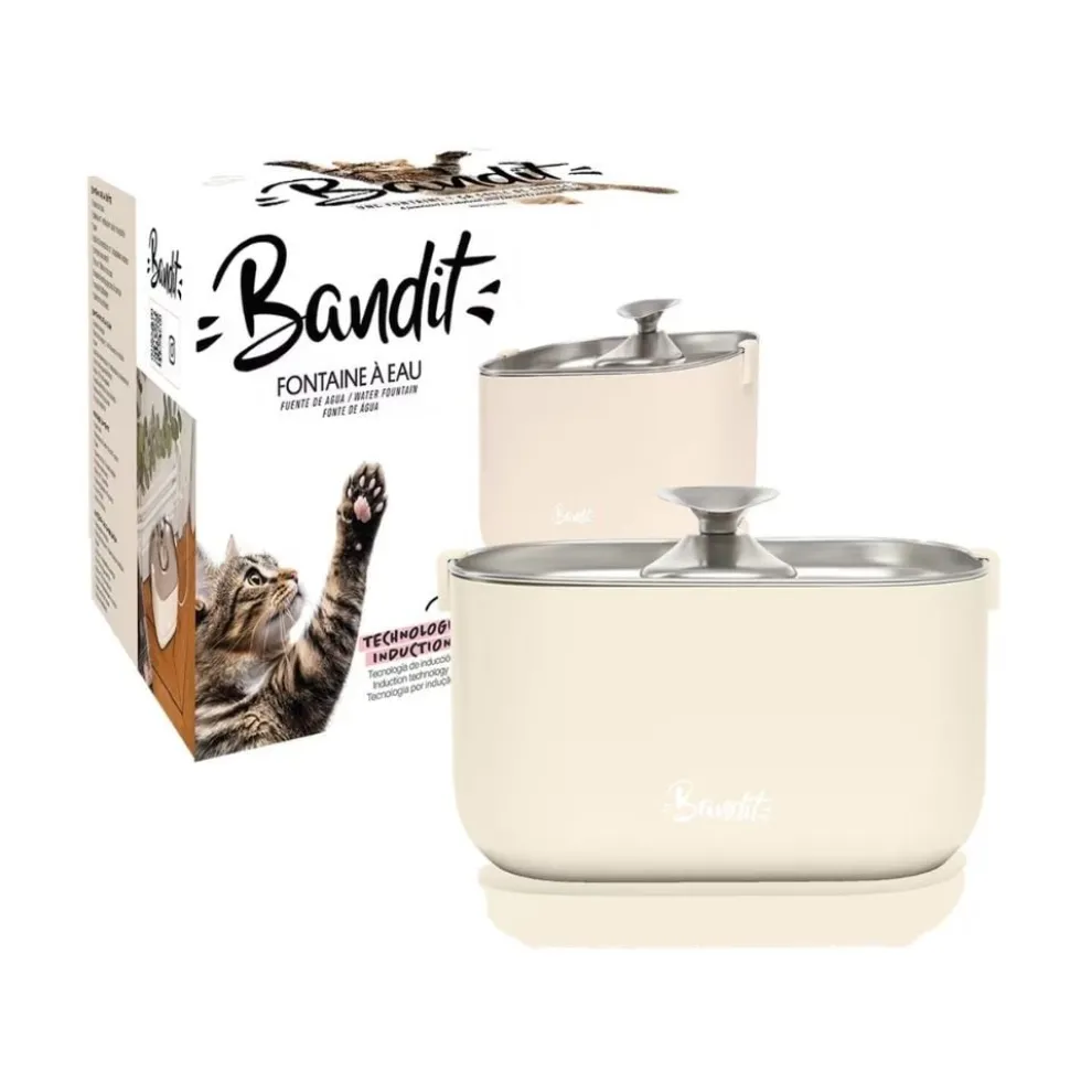 Bandit Fuente de Agua Automática Crema