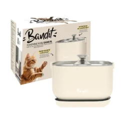 Bandit Fuente de Agua Inalámbrica Crema