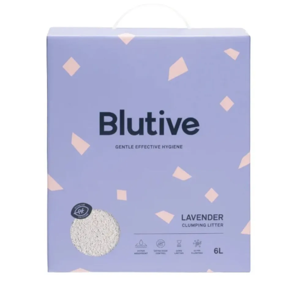 Blutive Arena Aglomerante de Bentonita con Lavanda