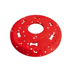 Bubimex Frisbee Flotante Rojo para Perro