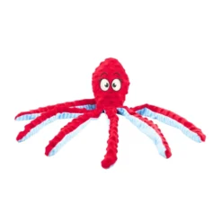 Bubimex Peluche Pulpo Rojo para Perro