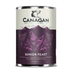 Canagan Lata de Pollo y Pavo Festín para Perros Seniors