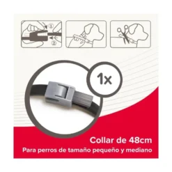 Canishield Collar Antiparasitario para Perros Pequeños y Medianos (1 ud)