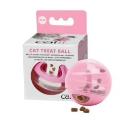 Catit Bola Dispensadora de Snacks Rosa para Gatos
