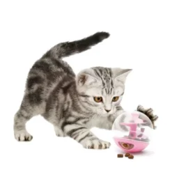 Catit Bola Dispensadora de Snacks Rosa para Gatos