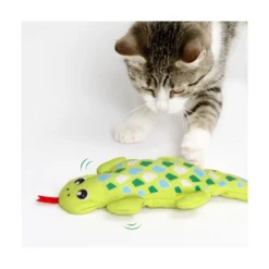 Catit Gecko Juguete con Movimiento para Gatos
