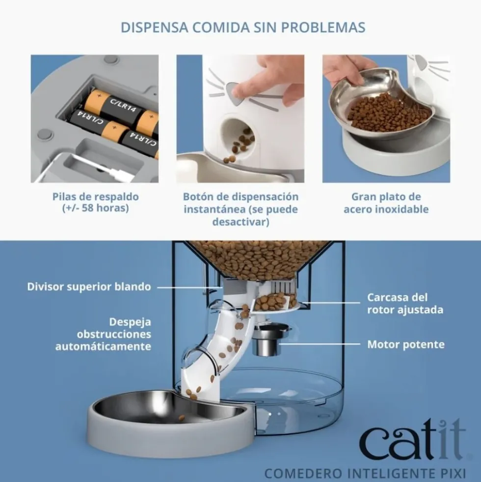 Catit Pixi Comedero Inteligente para Gatos