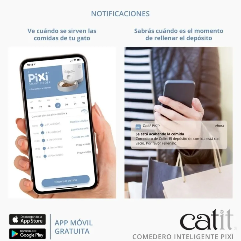 Catit Pixi Comedero Inteligente para Gatos
