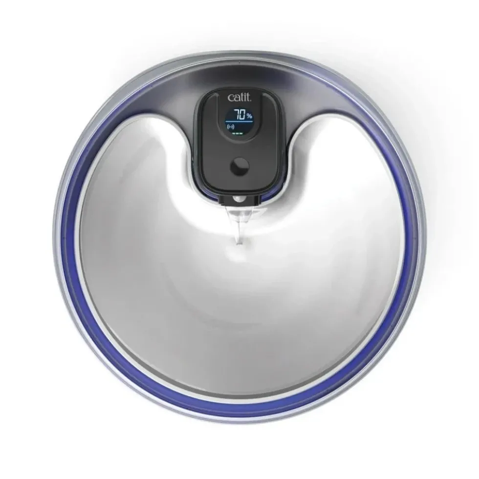 Catit PIXI Fuente Sin Cables de Acero Inoxidable