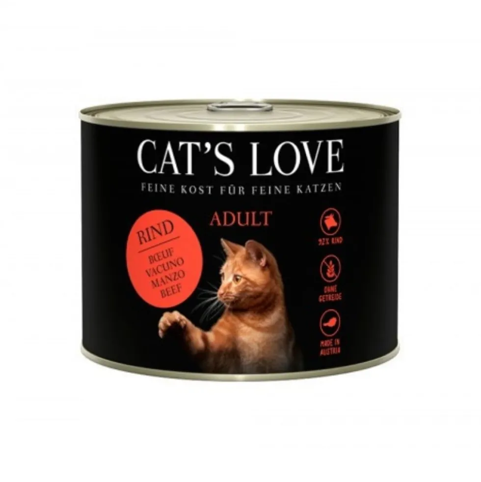 Cats Love Lata Puro Ternera para Gato