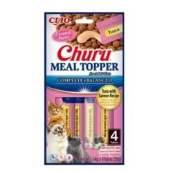 Churu Meal Topper de Atún con Salmón para Gatos