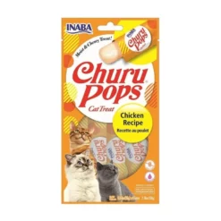 Churu Pops Chuches de Pollo (4x15g) para Gatos