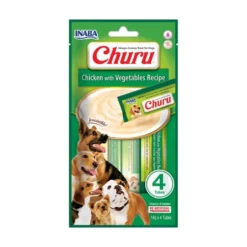 Churu Snack de Pollo con Vegetales (4x14g) para Perros