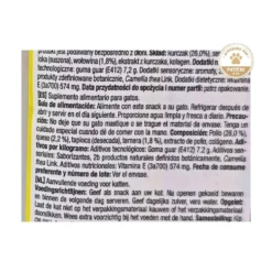 Churu Snack Natural de Pollo con Queso y Ternera (4x14g) para Gatos