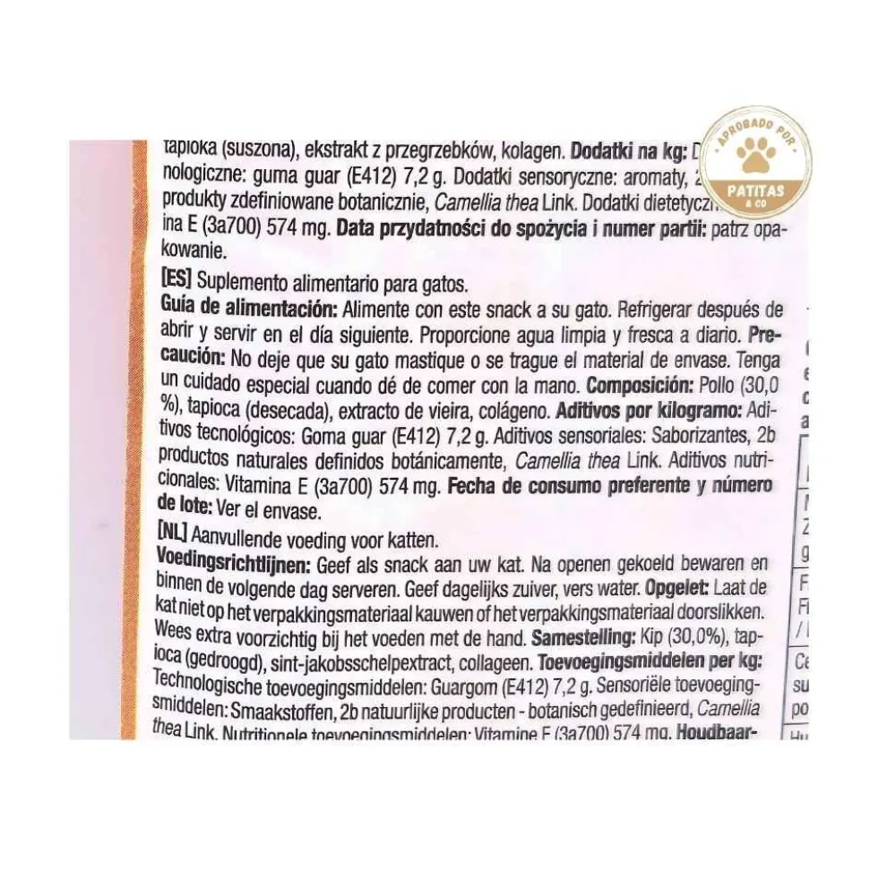 Churu Snack Natural de Pollo (4x14g) para Gatos