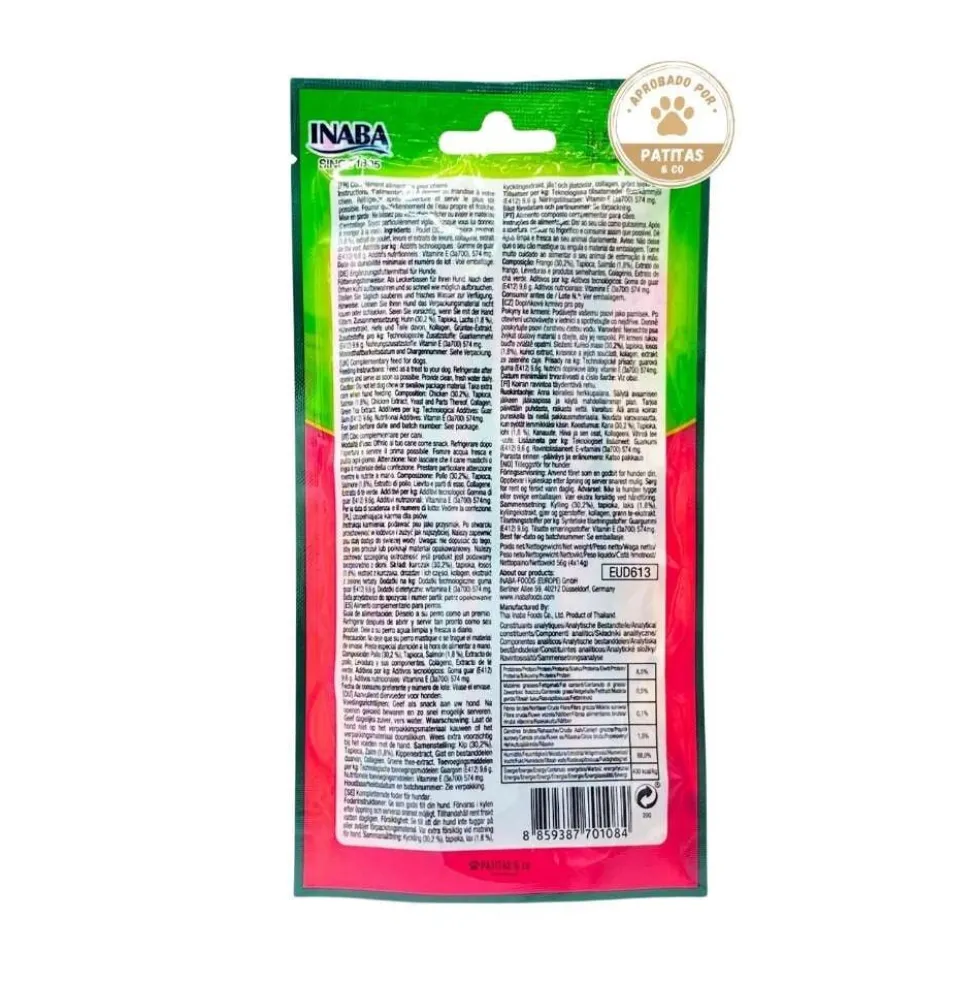 Churu Snack Pollo con Salmón (4x14g) Perros