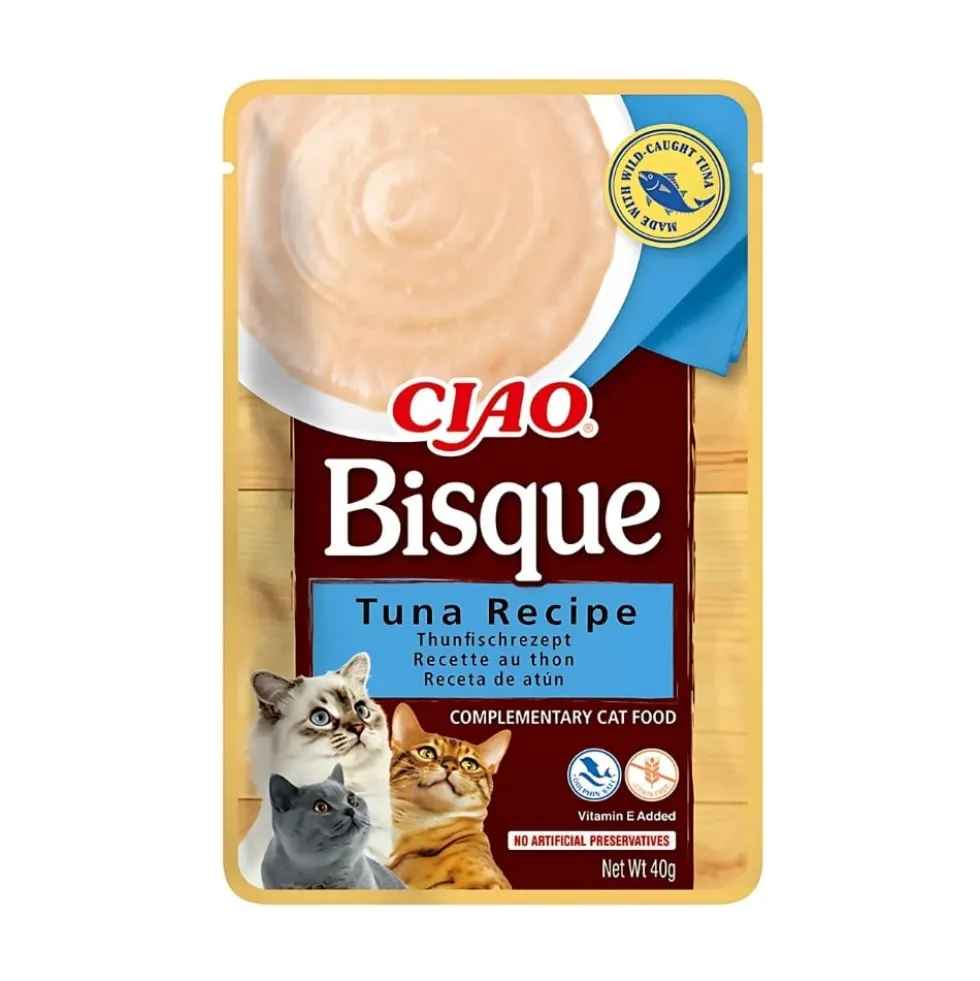 Ciao Bisque Sobre de Atún para Gatos