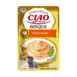 Ciao Entrée Bisque Sobre de Pollo para Gato