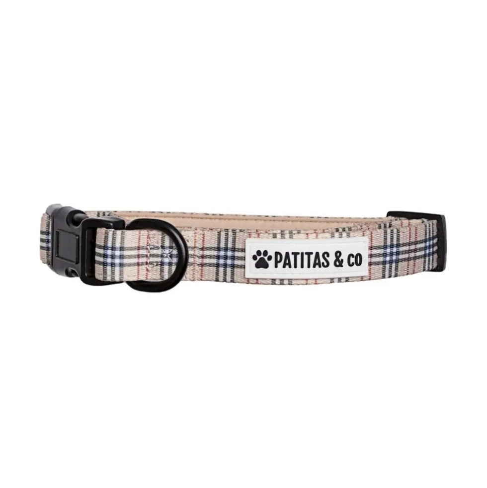 Collar Patitas Cuadros
