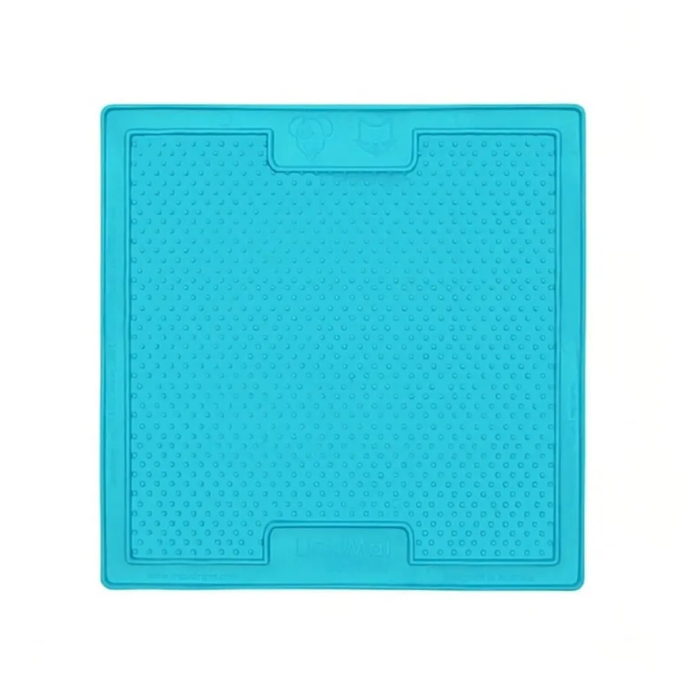 Comedero Antivoracidad LickiMat Classic Soother Turquesa
