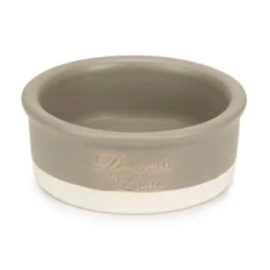 Comedero Joa Ceramico Resistente (Color Gris)