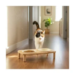 Comedero y Bebedero Cala Blanca para Gatos
