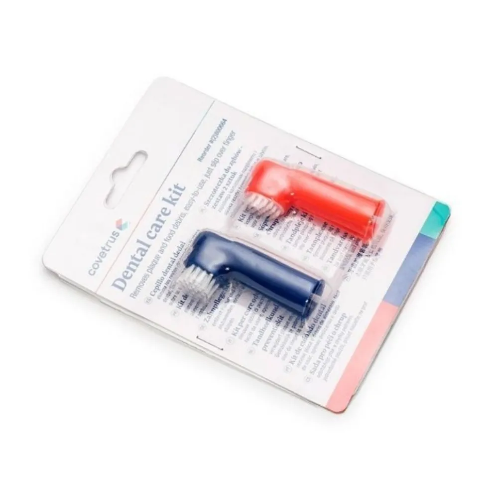 Covetrus Kit Dental Cepillo Dedal (x2) Reduce Placa